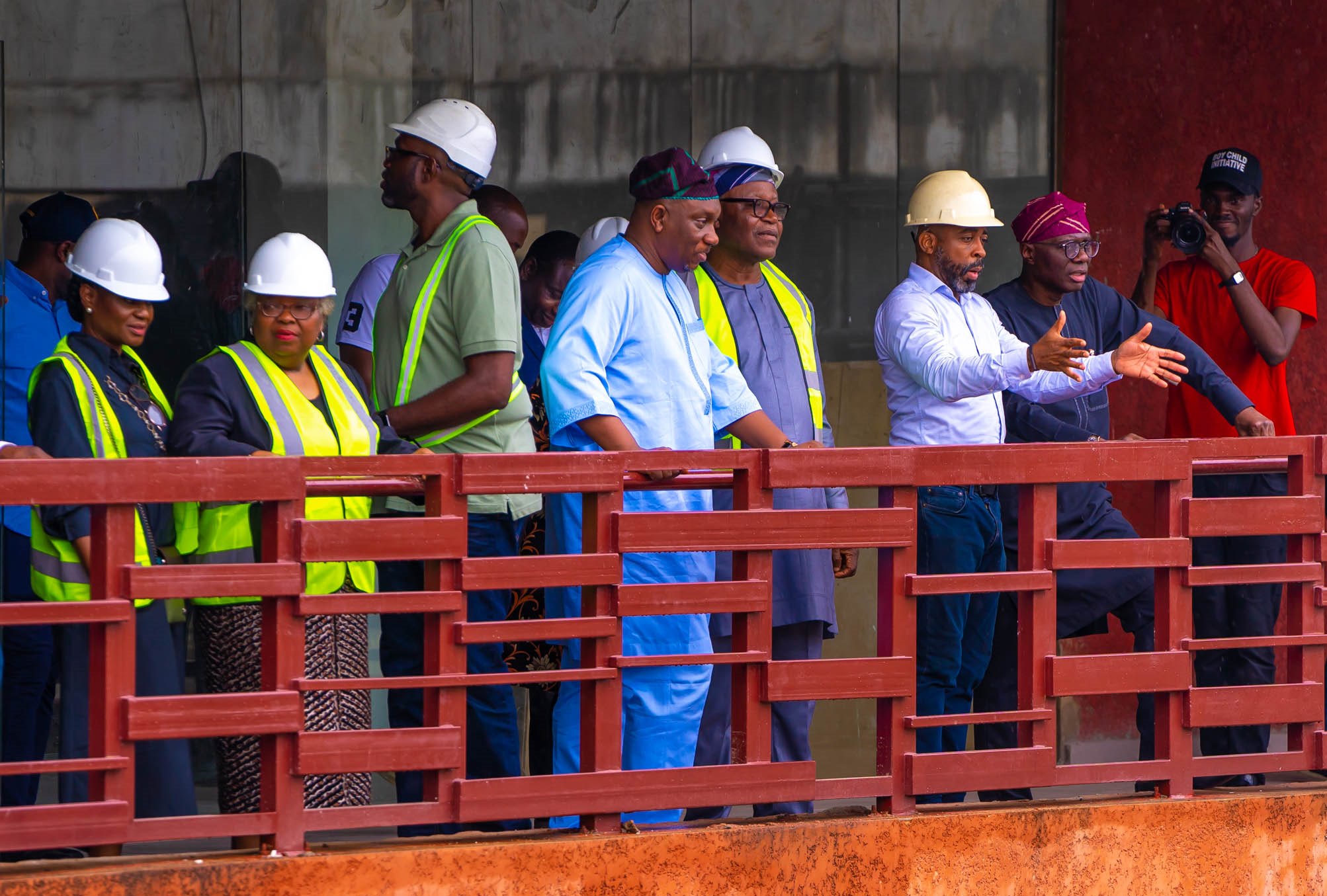 PHOTO NEWS: Sanwo-Olu inspects construction of J.K Randle Centre for Yoruba Culture and History 9 PIX 6260