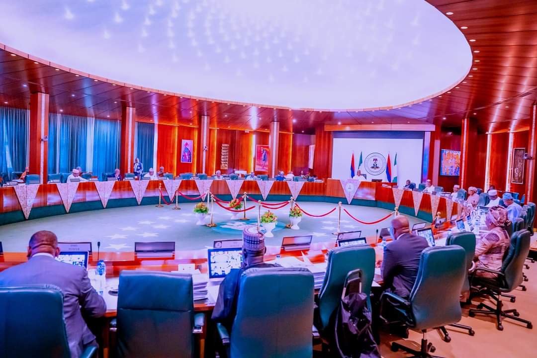 PHOTO NEWS: Buhari launches National Monitoring and Evaluation App 'EYEMARK during FEC 4 FB IMG 1671625514524