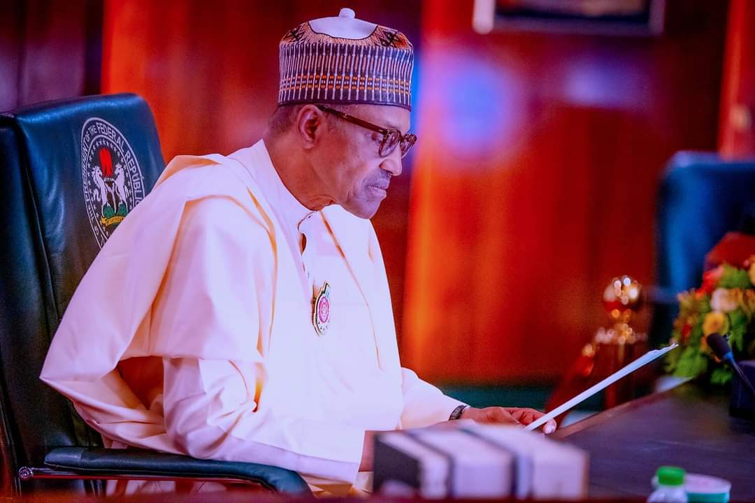 PHOTO NEWS: Buhari launches National Monitoring and Evaluation App 'EYEMARK during FEC 7 FB IMG 1671625522043