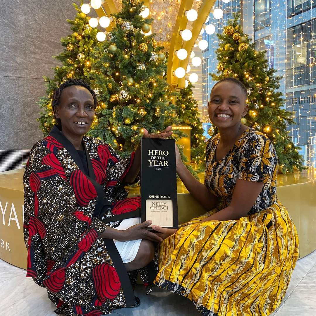 How Kenyan, Nelly Cheboi won CNN 2022 Heroes Award 6 IMG 20221217 WA0015