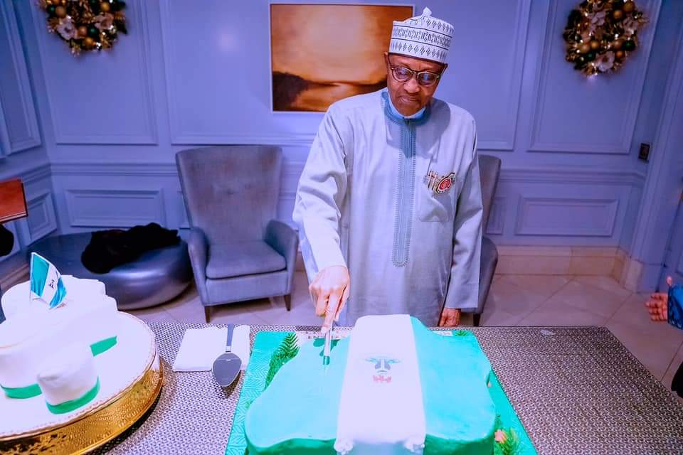 PHOTO NEWS: Airforce 1 crew celebrates Buhari's 80th birthday 4 IMG 20221217 WA0032