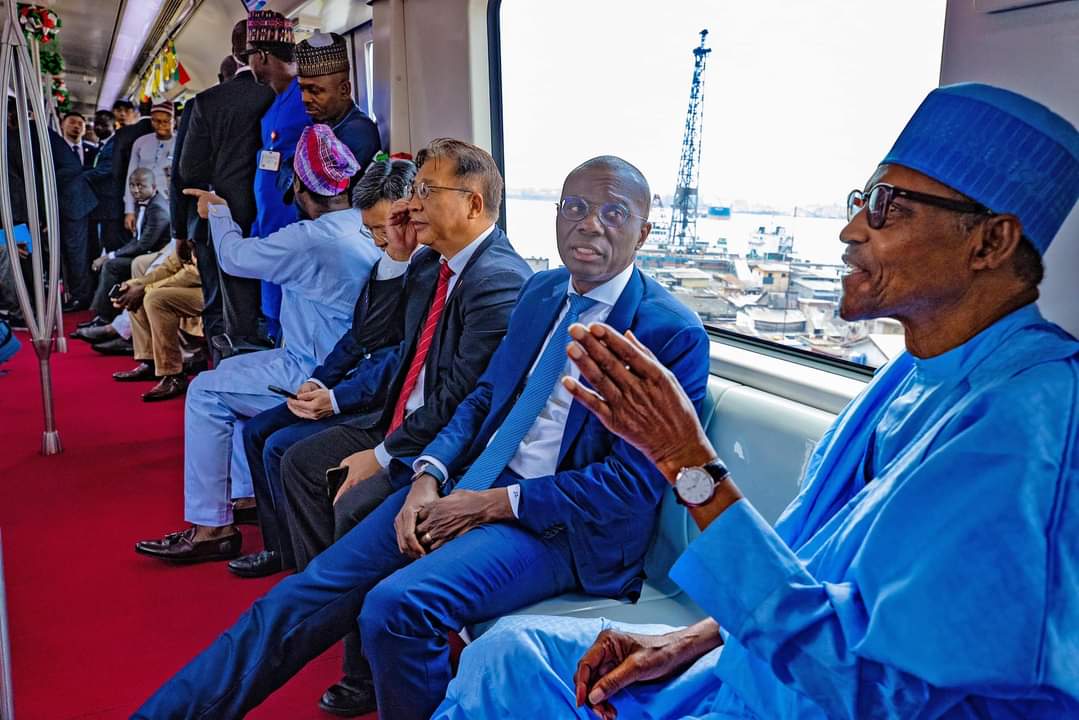 PHOTO NEWS: Buhari commissions Lagos Blue Rail line 6 IMG 20230124 WA0031