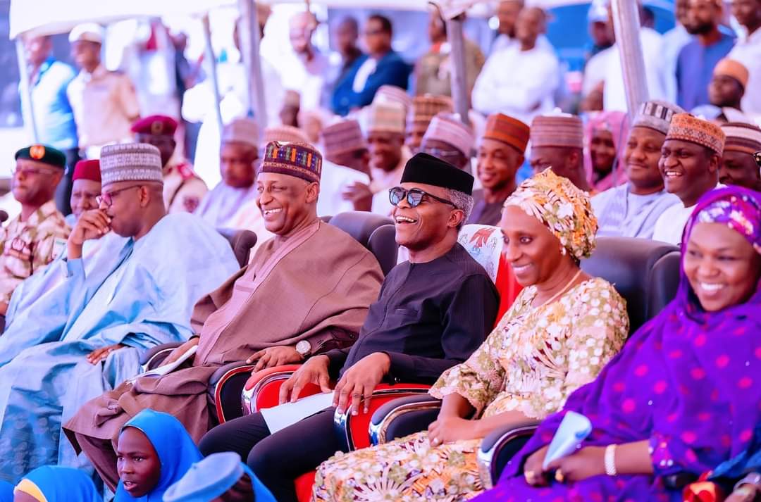Osinbajo marks 66th birthday with restored North East 'insurgency orphans' in Borno 2 IMG 20230308 WA0010
