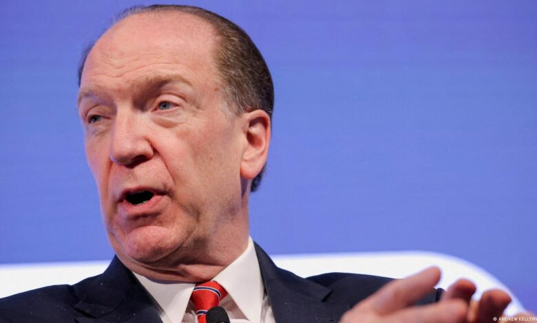 World Bank Group President Malpass announces intention to step down 1 64716291 605