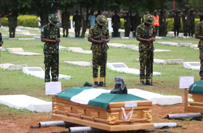 22 slain military men honoured with national burial | Western Post