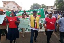NLC Nationwide protest