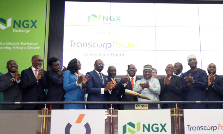 Transcorp Power lists on NGX at N1.8trn market capitalization. | Western  Post